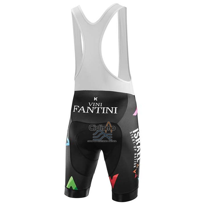 Israel Ciclismo Academy Ropa Ciclismo Culotte Corto 2020 Men Mangas Cortas Azul Claro Blanco